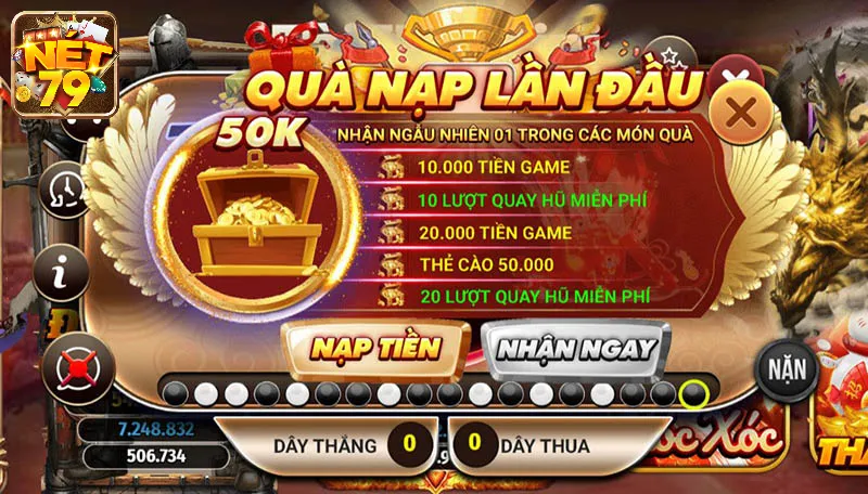 Nạp tiền Net79 | Nhanh chóng và dễ dàng chỉ trong 30 giây 1 nạp tiền Net79