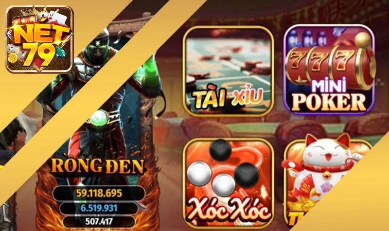 Đa dạng các kho game hấp dẫn và hot hit